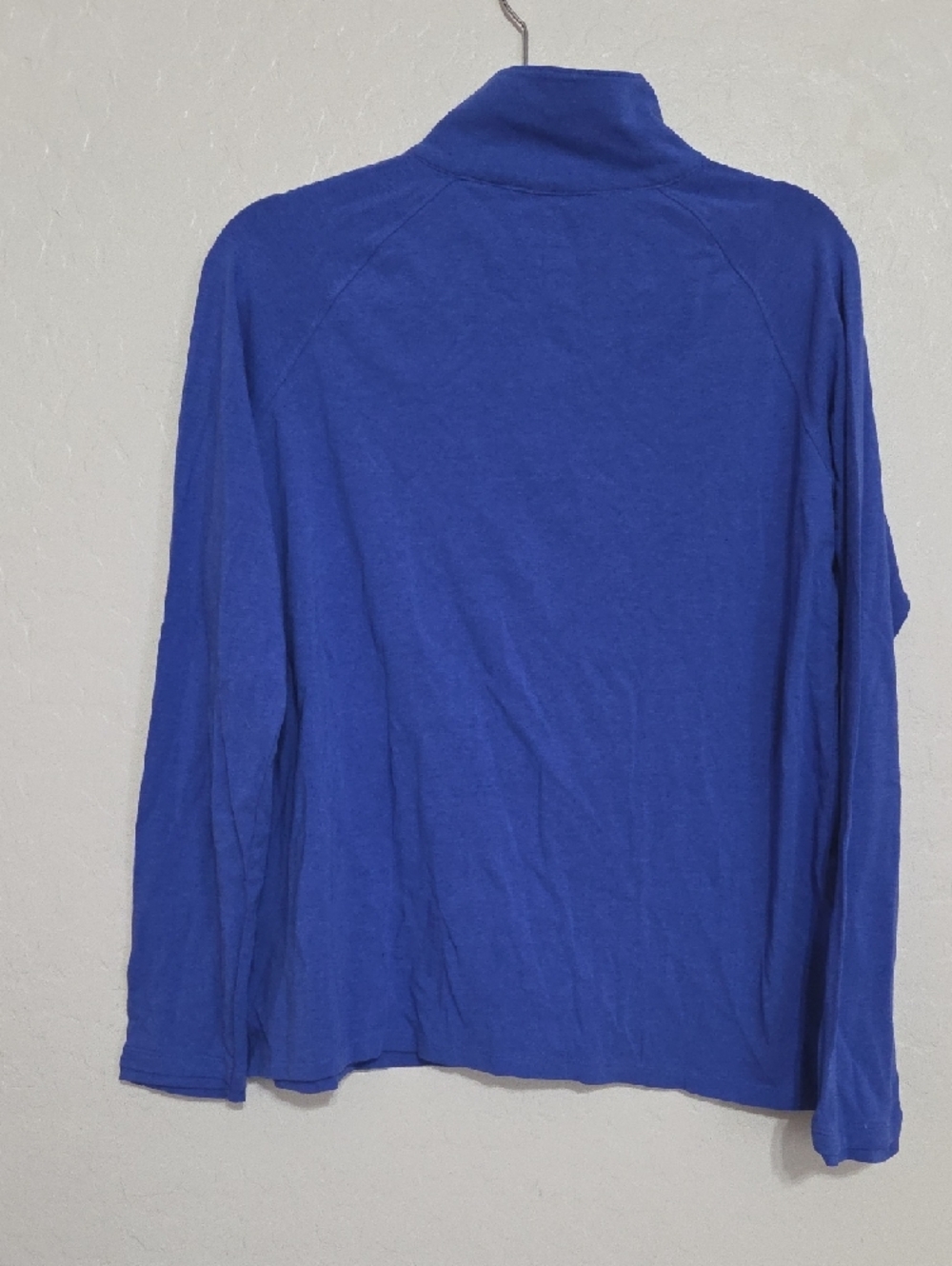 Coolibar Royal Blue Quarter-Zip Sun Shirt - Picture 9 of 9